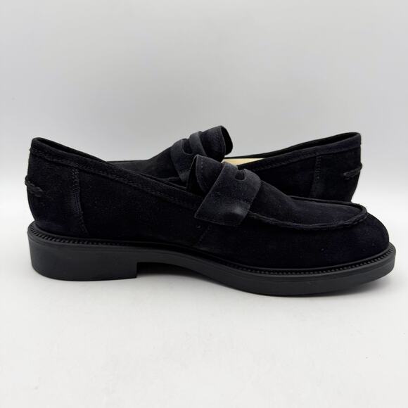 Vagabond Shoemakers Womens Alex Loafers EU Size 41 US 11 Black Suede NIB - Picture 3 of 11